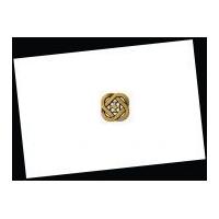 Crendon Celtic Knot Design Metal Buttons 19mm Bronze