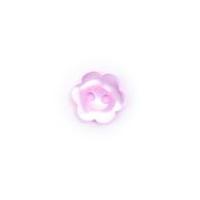 crendon 2 hole flower shape buttons 15mm pale pink