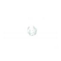 Crendon 2 Hole Flower Shape Buttons 20mm White