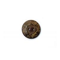 Crendon Round Natural Coconut Buttons 38mm Brown