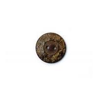 crendon round natural coconut buttons 38mm brown