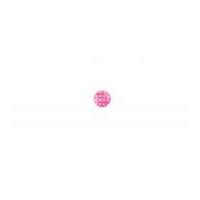 Crendon Polka Dot Print Round Buttons 15mm Dark Pink/White