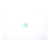 Crendon Polka Dot Print Round Buttons 18mm Blue/White