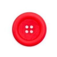 Crendon Round Chunky Coat Buttons 29mm Red