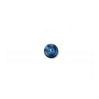 crendon round 2 hole marble buttons 18mm navy