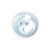 crendon round 2 hole textured look buttons light blue