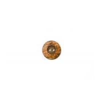 Crendon Round Natural Coconut Buttons 23mm Brown