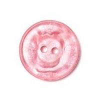 Crendon Round Pearlescent Rimmed Buttons Pink