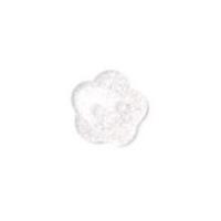 crendon pastel shadow flower buttons clear