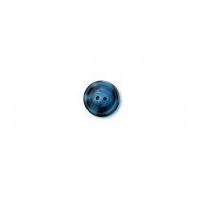 crendon round 2 hole marble buttons 23mm navy