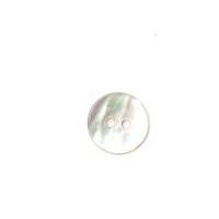 Crendon Round 2 Hole Natural Shell Buttons White