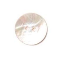 Crendon Round 2 Hole Natural Shell Buttons White