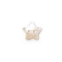 Crendon Star Shape Natural Shell Buttons Pink