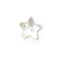 Crendon Star Shape Natural Shell Buttons Pink