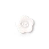 crendon chalky flower buttons white