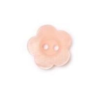 Crendon Chalky Flower Buttons Peach