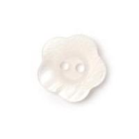 crendon chalky flower buttons white