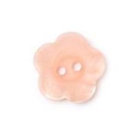 Crendon Chalky Flower Buttons Peach