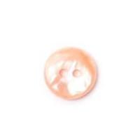 crendon round 2 hole textured look buttons peach