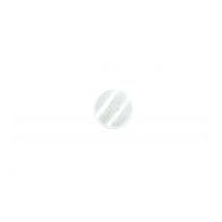 Crendon Round Patterned Rim Buttons 23mm White