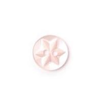 Crendon Star Engraved Baby Buttons Dark Pink