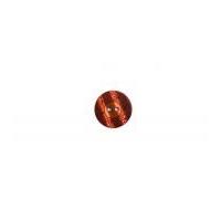 Crendon Round Patterned Rim Buttons 23mm Brown