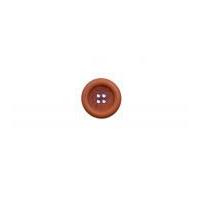 crendon round chunky coat buttons 29mm brown