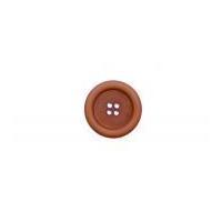Crendon Round Chunky Coat Buttons 34mm Brown