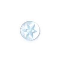 Crendon Star Engraved Baby Buttons Light Blue