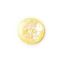 crendon round 2 hole textured look buttons yellow