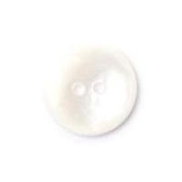 Crendon Round 2 Hole Textured Look Buttons White