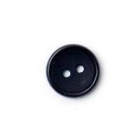 Crendon Classic Plain Round 2 Hole Buttons Navy