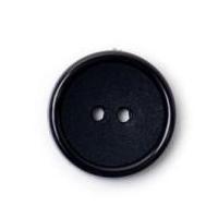 Crendon Classic Plain Round 2 Hole Buttons Navy