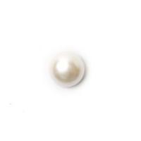 Crendon Round Pearl Buttons 11mm White