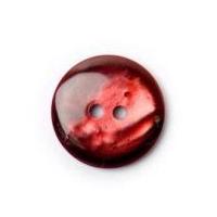 Crendon Round 2 Hole Textured Look Buttons Maroon