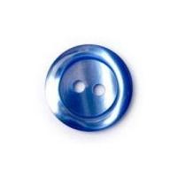 crendon round pearlised rim buttons 18mm dark royal