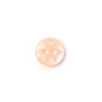 crendon star engraved baby buttons peach