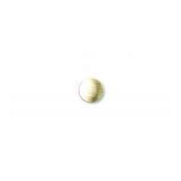 crendon textured round metal shank buttons 20mm gold