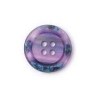 crendon round 4 hole textured buttons 18mm purple