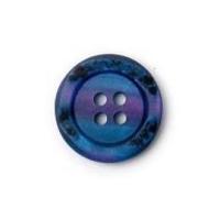 crendon round 4 hole textured buttons 18mm navy