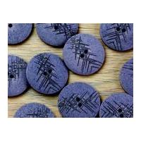 Crendon Round Scratched Texture Design Buttons Blue