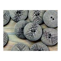 crendon round scratched texture design buttons mocca brown