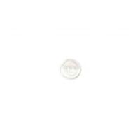 Crendon Round Pearlised Rim Buttons 20mm White