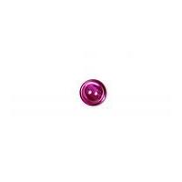 crendon round pearlised rim buttons 18mm maroon