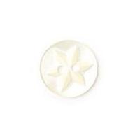 Crendon Star Engraved Baby Buttons Yellow