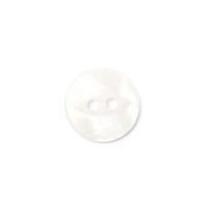 Crendon Pearlised Fish Eye Buttons White