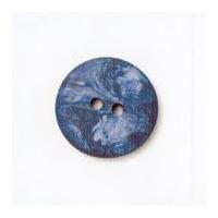 Crendon Round 2 Hole Marble Look Buttons Dark Royal