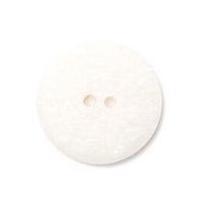 Crendon Round 2 Hole Marble Look Buttons White