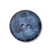 Crendon Round 2 Hole Marble Look Buttons Navy