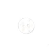 Crendon Round Pearlescent Rimmed Buttons White